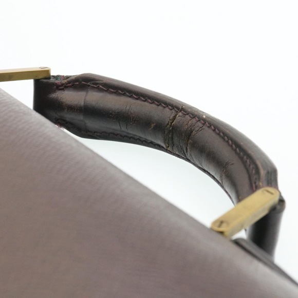 LOUIS VUITTON Taiga Serviette Moskova Business Bag Acajou M30036 LV Auth ar6116 - Picture 8 of 16